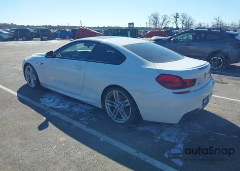2013 BMW 650I xDrive z USA, uszkodzony, nr VIN WBAYM1C54DDZ02313